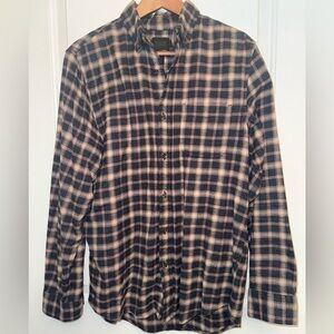 14th & Union Classic Plaid Flannel Button-Down Shirt